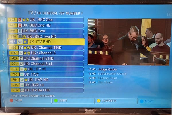 scandinavian TV service Albir